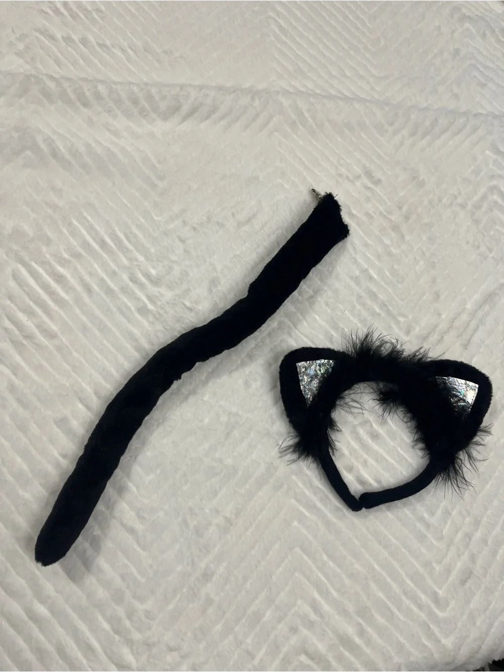 Halloween dress Up Girls' Glitter Black‎ Cat Costume Accessory Kit